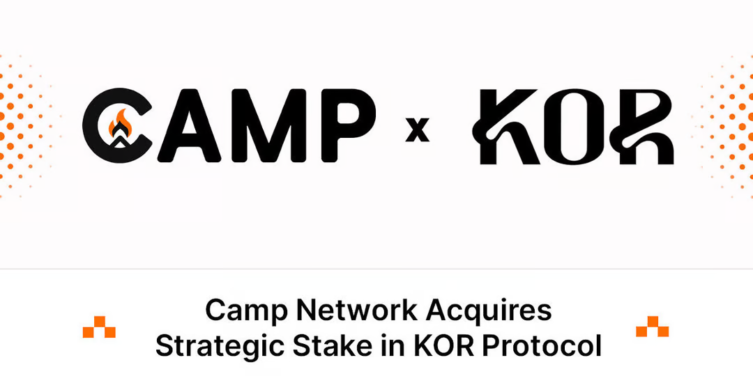 The IP Engine Behind the Future of Media: Camp Network Acquires Stake in KOR Protocol